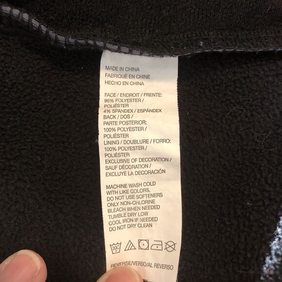 IZOD Jacket Men's Size L Gray L/S Fleece Lined Full Zip Front/Pockets EUC - Picture 6 of 8